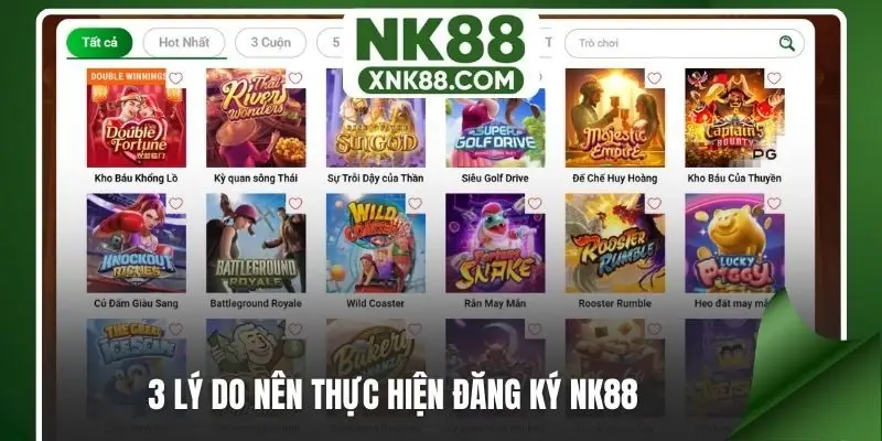 3 lý do nên thực hiện đăng ký NK88