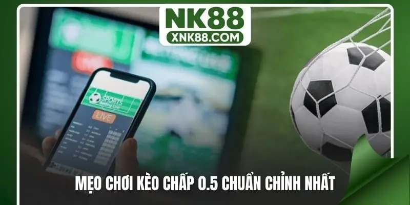 Mẹo chơi kèo chấp 0.5 chuẩn chỉnh nhất